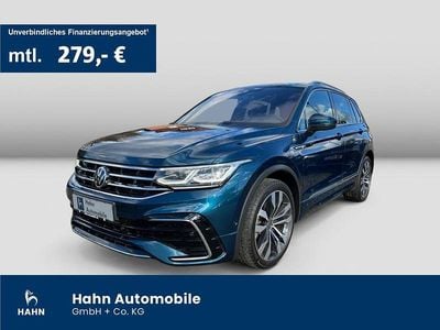 Gebraucht VW Tiguan R-line 190 PS (139 kW) 2022 Blau SUV