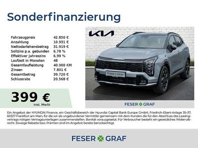 Neu Kia Sportage GT-Line 239 PS (175 kW) 2025 Grau SUV