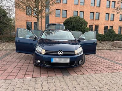 Gebraucht VW Golf VII Style 116 PS (85 kW) 2012 Blau Kombi
