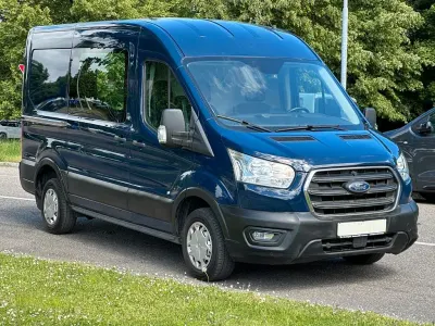 Gebraucht Ford Transit 105 PS (77 kW) 2022 Blazerblau Van / Kleinbus
