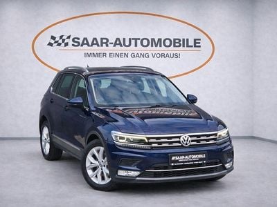 Gebraucht VW Tiguan Highline 150 PS (110 kW) 2017 Blau SUV