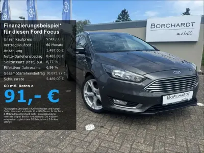 Gebraucht Ford Focus Titanium 150 PS (110 kW) 2016 Grau Kombi