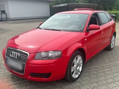 Gebraucht Audi A3 Sportback Ambiente 102 PS (75 kW) 2007 Rot Kleinwagen