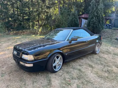 Gebraucht Audi 80 133 PS (97 kW) 1992 Schwarz Cabrio
