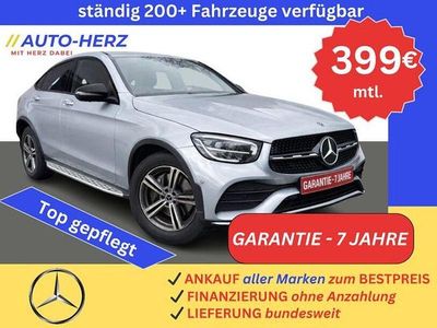 Gebraucht Mercedes GLC300 AMG line 245 PS (180 kW) 2022 Silber Coupé
