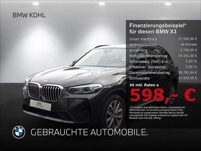 Second-hand BMW X3 Performance 286 CP (210 kW) 2022 Gri SUV