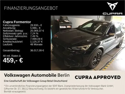 Gebraucht Cupra Formentor VZ 245 PS (180 kW) 2024 Schwarz SUV