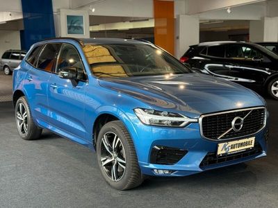 Bursting blue / metallic Gebraucht 2019 Volvo XC60 R-Design SUV | 27.999 € (Etwas zu teuer)