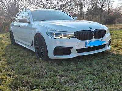 Brugt BMW M550 M Sport 400 HK (294 kW) 2018 Hvid Sedan