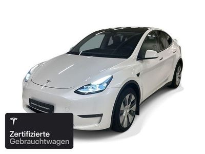 Gebraucht Tesla Model Y Long Range AWD 258 kW (351 PS) 2023 Weiß SUV