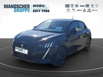 Gebraucht Peugeot e-208 100 kW (136 PS) 2023 Schwarz Kleinwagen