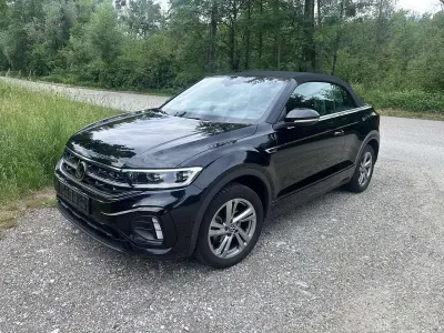 Gebraucht VW T-Roc Cabriolet 150 PS (110 kW) 2024 Schwarz Cabrio