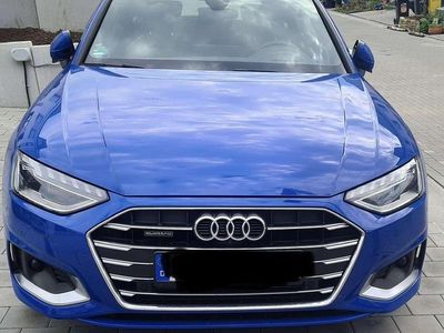 Gebraucht Audi A4 Advanced 265 PS (194 kW) 2020 Blau Kombi