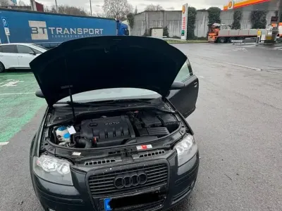 Gebraucht Audi A3 140 PS (102 kW) 2008 Schwarz Kleinwagen