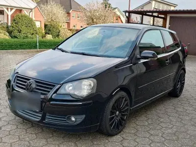 Gebraucht VW Polo GT 80 PS (58 kW) 2008 Schwarz Kleinwagen