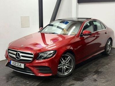 Gebraucht Mercedes E220 AMG line 194 PS (142 kW) 2019 Rot Limousine