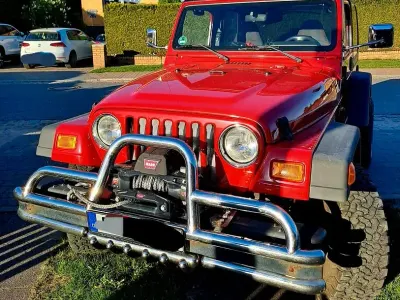 Brugt Jeep Wrangler Sport 177 HK (130 kW) 2002 Rød SUV