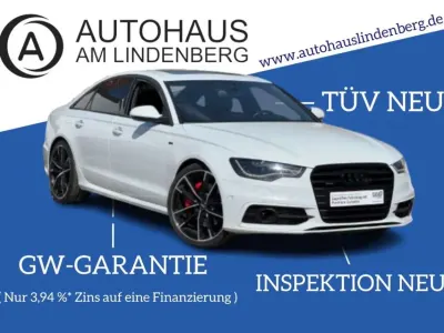 Używany Audi A6 S-Line 313 KM (230 kW) 2014 Biały Sedan/Limuzyna