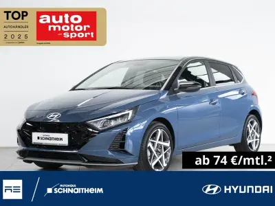 Neu Hyundai i20 Prime 101 PS (74 kW) 2025 Blau Kleinwagen