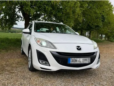 Brugt Mazda 3 Sports-Line 151 HK (111 kW) 2011 Hvid Sedan