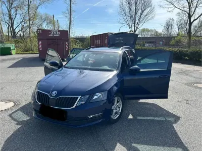 Occasion Skoda Octavia Ambition 110 ch (80 kW) 2017 Bleue Break
