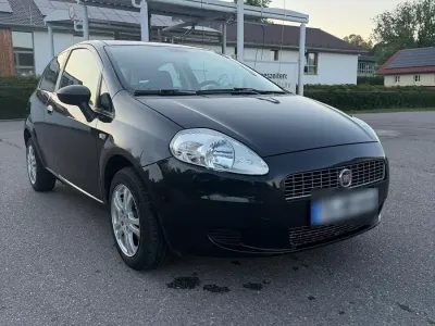 Gebraucht Fiat Punto 2009 Schwarz Kleinwagen