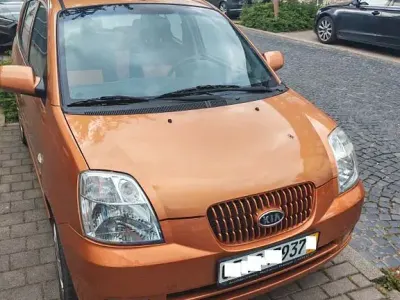 Gebraucht Kia Picanto EX 65 PS (47 kW) 2007 Orange Kleinwagen