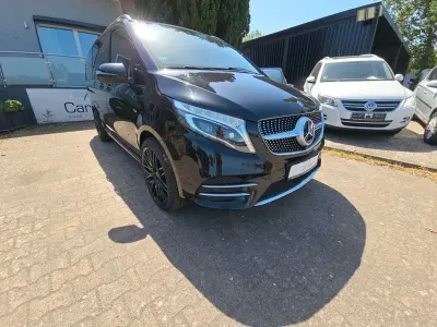 Gebraucht Mercedes V250 AMG line 190 PS (139 kW) 2017 Schwarz Van / Kleinbus