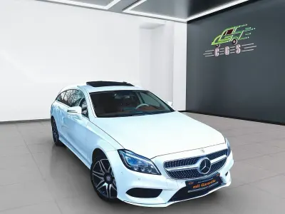 Używany Mercedes CLS500 Shooting Brake AMG line 408 KM (300 kW) 2016 Biały Kombi