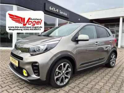Gebraucht Kia Picanto X-Line 84 PS (61 kW) 2018 (im) titaniumsilber met. (metallic) Kleinwagen