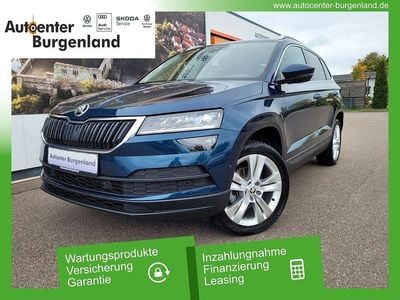 Lava blau metallic Gebraucht 2018 Skoda Karoq Style SUV | 23.990 € (Fairer Preis)