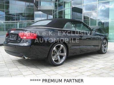 Usata Audi A5 Cabriolet S-Line 170 CV (125 kW) 2012 Nero Cabrio