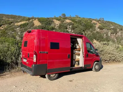 Gebraucht Citroën Jumper 101 PS (74 kW) 2009 Rot Van / Kleinbus