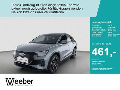 Grau Gebraucht 2025 Audi Q4 Sportback e-tron Sport SUV | 46.190 € (Fairer Preis)