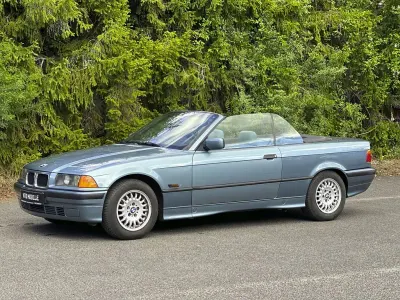 Gebraucht BMW 318 Sport Line 116 PS (85 kW) 1995 Blau Cabrio