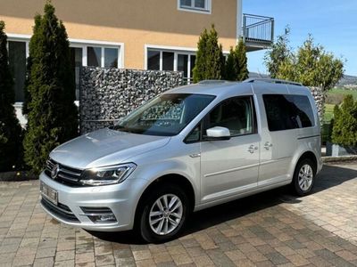 gebraucht VW Caddy 1,6TDI DSG Highline LEDER/ AHK/ MFL !!!