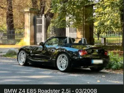 Gebraucht BMW 320 Cabriolet 177 PS (130 kW) 2008 Schwarz Cabrio