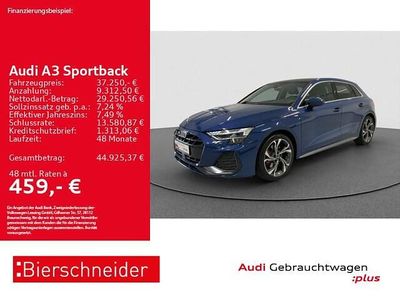 Gebraucht Audi A3 S-Line 150 PS (110 kW) 2025 Ascariblau metallic Limousine