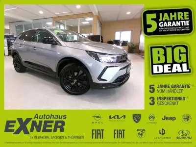 Gebraucht Opel Grandland X GS Line 131 PS (96 kW) 2023 Kontrast grau / spiegel schwarz lac SUV