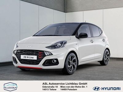 Gebraucht Hyundai i10 N Line 90 PS (66 kW) 2024 Lumen grey/ phantom black Kleinwagen
