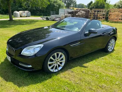 Gebraucht Mercedes SLK200 184 PS (135 kW) 2011 Schwarz Cabrio