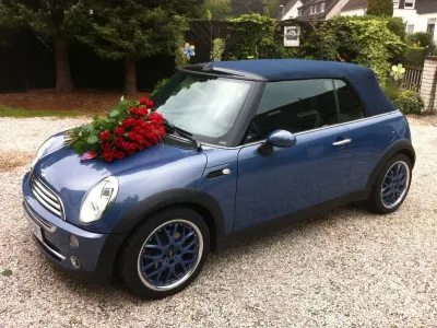 Gebraucht Mini John Cooper Works Cabriolet 116 PS (85 kW) 2005 Blau Cabrio
