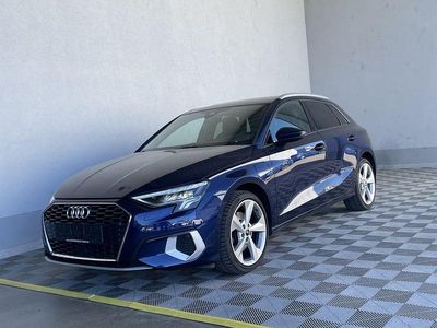 Usata Audi A3 Advanced 204 CV (150 kW) 2020 Blu Berlina