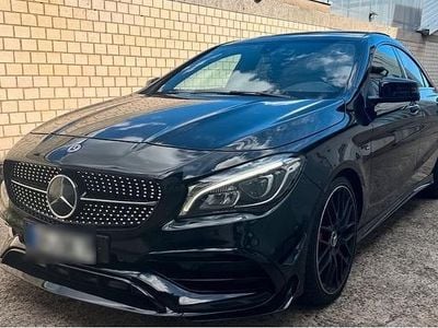 Usata Mercedes CLA45 AMG AMG 381 CV (280 kW) 2018 Nero Berlina