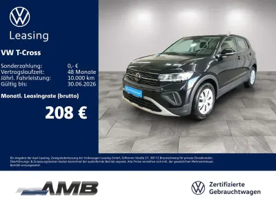 Usado VW T-Cross 95 CV (69 kW) 2025 Negro SUV