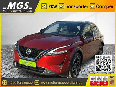 Fuji sunset red / bl Gebraucht 2021 Nissan Qashqai Tekna+ SUV | 25.990 € (Teuer)
