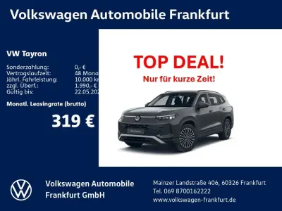 Ny VW Tayron Elegance 150 HK (110 kW) 2026 Grå SUV