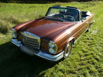 Gebraucht Mercedes 280 170 PS (125 kW) 1969 Braun Cabrio