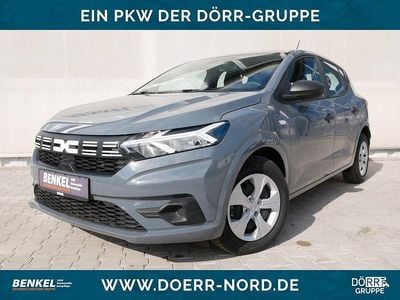 Neu Dacia Sandero Essentiel 67 PS (49 kW) 2025 Schwarz Kleinwagen