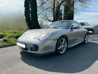 Używany Porsche 911 Carrera 345 KM (253 kW) 2003 Srebrny Coupe